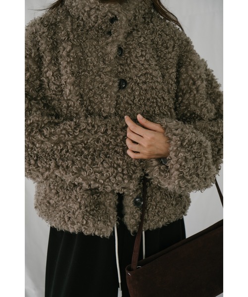 duei（デュイ）の「プードルファーミドルコート（その他アウター・レディース・ベージュ/ブラウン・FREE）」の22枚目の写真