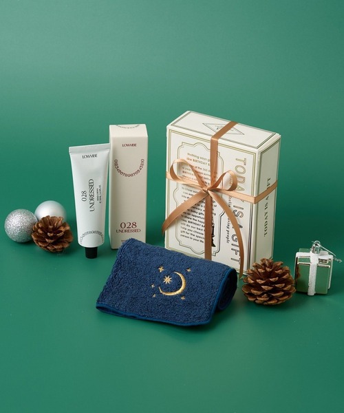 ラッピングでお届け】ハンドクリーム&タオルハンカチセット（ボディ