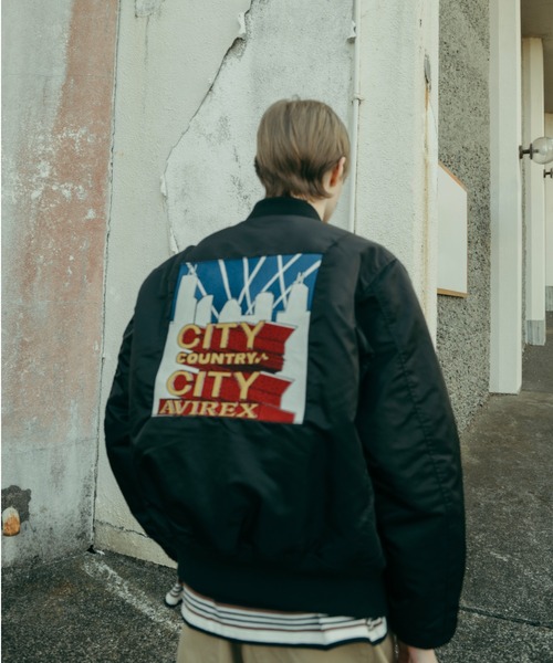 CITY COUNTRY CITY（シティーカントリーシティー）の「CITY COUNTRY CITY×AVIREX/シティーカントリーシティー×アヴィレックス/AVIREX×CCC SIGNATURE MA-1（MA-1・メンズ・ブラック/その他10・L/M/XL/2XL）」の5枚目の写真