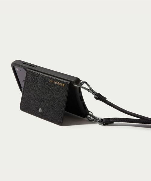 BANDOLIER（バンドリヤー）の「BANDOLIER / Mila Magsafe iPhone 17シリーズケース（スマホケース/カバー・レディース・ゴールド/ブラック・iPhone 17 Pro/iPhone 17 Pro Max）」の4枚目の写真