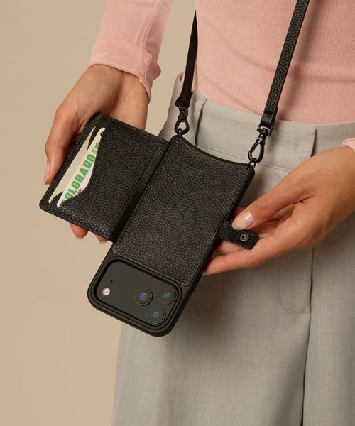 BANDOLIER（バンドリヤー）の「BANDOLIER / Mila Magsafe iPhone 17シリーズケース（スマホケース/カバー・レディース・ゴールド/ブラック・iPhone 17 Pro/iPhone 17 Pro Max）」の6枚目の写真