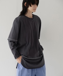 vintage-style layered top