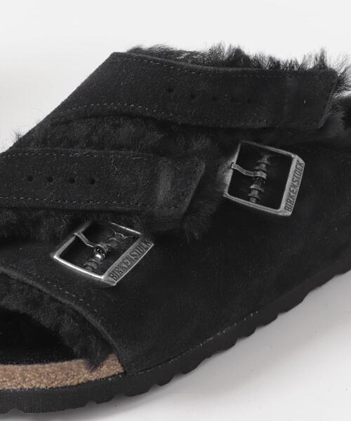 BIRKENSTOCK（ビルケンシュトック）の「BIRKENSTOCK　ZURICH SHEARLING（サンダル・メンズ・ブラック・40/41/42/43）」の6枚目の写真