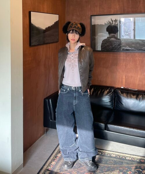 AAKAM(アーカム)の「Studded Leaf Hooded Long Sleeve (Beige)(パーカー・レディース・その他・1/2)」の12枚目の写真