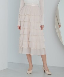 ANAYI（アナイ）の「ブライトローンティアード スカート（スカート）」