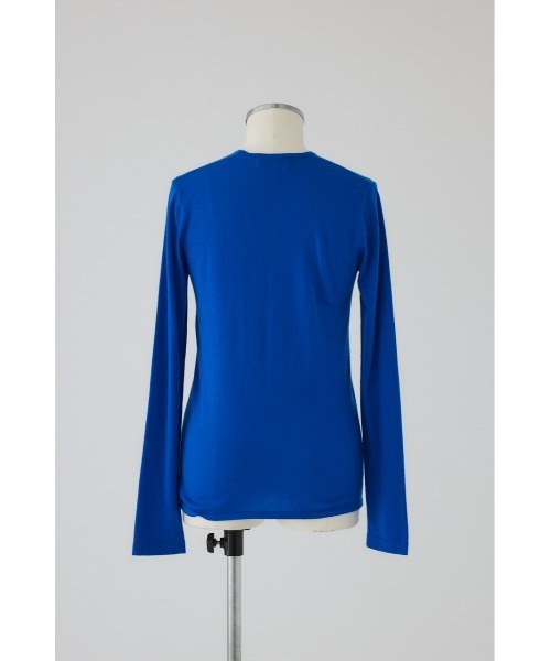 RIM.ARK(リムアーク)の「Many hook V neck tops メニーフックVネックトップス(ニット/セーター・レディース・グレー/ブルー/ブラック/ライトベージュ・FREE)」の21枚目の写真