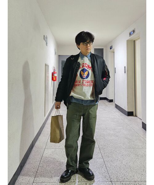 FRIZMWORKS(フリズムワークス)の「CIGARETTE POCKET CHAMBRAY SHIRT _ BLUE(シャツ/ブラウス・レディース・その他・X-LARGE/SMALL/MEDIUM/LARGE)」の18枚目の写真
