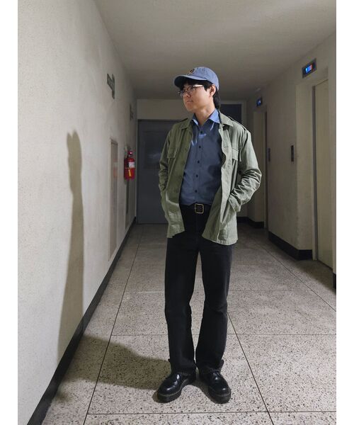FRIZMWORKS(フリズムワークス)の「CIGARETTE POCKET CHAMBRAY SHIRT _ BLUE(シャツ/ブラウス・レディース・その他・X-LARGE/SMALL/MEDIUM/LARGE)」の13枚目の写真