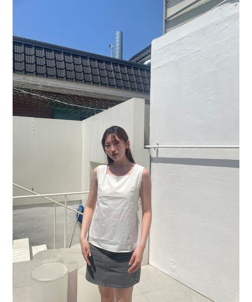 MUSINSA STANDARD WOMAN（ムシンサスタンダードウーマン）の「ウィメンズコーデュロイミニスカート[ダークグレー]（スカート・レディース・その他・SMALL/MEDIUM/LARGE/X-SMALL）」の7枚目の写真