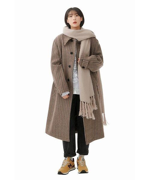 MUSINSA STANDARD WOMAN（ムシンサスタンダードウーマン）の「ウィメンズリラックスマムフィットデニムパンツ[ウォッシュドブラック]（デニムパンツ・レディース・その他・25/26/27/24）」の11枚目の写真