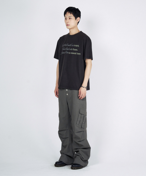 SLOWACID（スローアシッド）の「ボタンフライテックカーゴパンツ[カーキ]（その他パンツ・レディース・その他・MEDIUM/LARGE）」の8枚目の写真