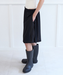 NUAKLE（ヌアクル）の「メッシュバミューダパンツ_ブラック（その他パンツ）」