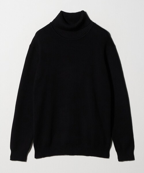 A DAY IN THE LIFE UNITED ARROWS(アデイインザライフユナイテッドアローズ)の「カシミヤブレンド スムース タートルネックニット-ウォッシャブル-<A DAY IN THE LIFE>(ニット/セーター・メンズ・ブラック/ネイビー/ライトグレー/ダークグレー・L/S/M)」の1枚目の写真