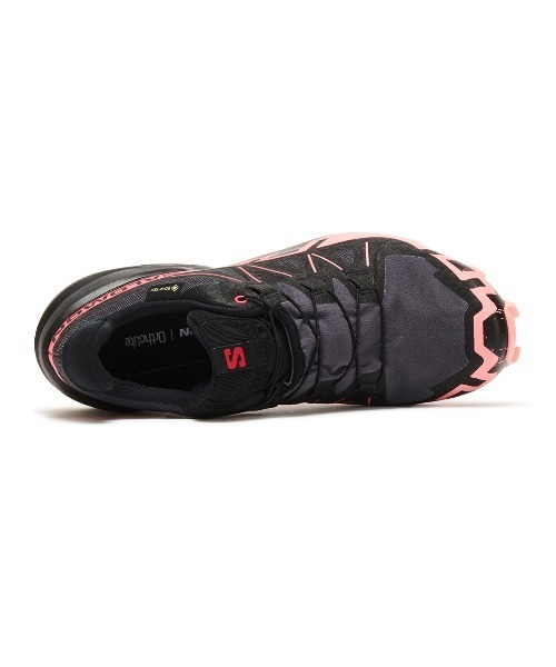 SALOMON（サロモン）の「SALOMON SPEEDCROSS 6 GORE-TEX（サロモン スピードクロス 6 ゴアテックス）（スニーカー・レディース・イエロー系/ブラック系・22.5cm/23cm/23.5cm/24cm/24.5cm/25cm）」の6枚目の写真