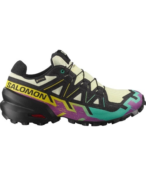 SALOMON（サロモン）の「SALOMON SPEEDCROSS 6 GORE-TEX（サロモン スピードクロス 6 ゴアテックス）（スニーカー・レディース・イエロー系/ブラック系・22.5cm/23cm/23.5cm/24cm/24.5cm/25cm）」の10枚目の写真
