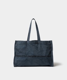 beautiful people マルシェメッシュトートバッグ（ネイビー） セール】flip cosmic mesh marche bag（トートバッグ）｜beautiful