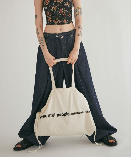 ショルダーバッグ beautiful people brushed logo lesure bag brushed logo leisure bag – beautiful people online store