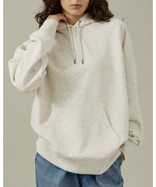 FRUIT OF THE LOOM(フルーツオブザルーム)の「【FRUIT OF THE LOOM/フルーツ オブ ザ ルーム】BASIC SWEAT HOODIE/スウェット/フーディー/シンプル【WEB限定】(スウェット・レディース・アイボリー/ブラック/ネイビー/グレー・フリー)」の1枚目の写真