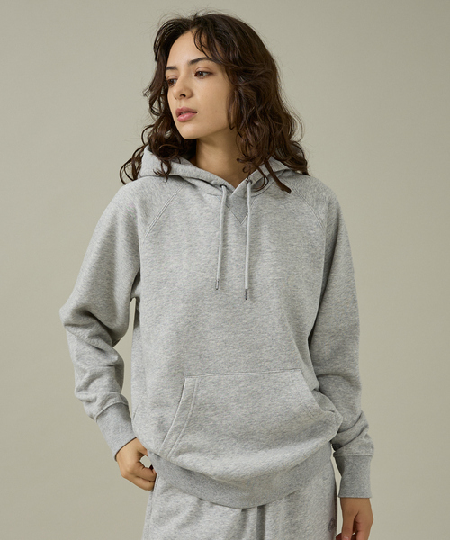 FRUIT OF THE LOOM(フルーツオブザルーム)の「【FRUIT OF THE LOOM/フルーツ オブ ザ ルーム】BASIC SWEAT HOODIE/スウェット/フーディー/シンプル【WEB限定】(スウェット・レディース・アイボリー/ブラック/ネイビー/グレー・フリー)」の18枚目の写真