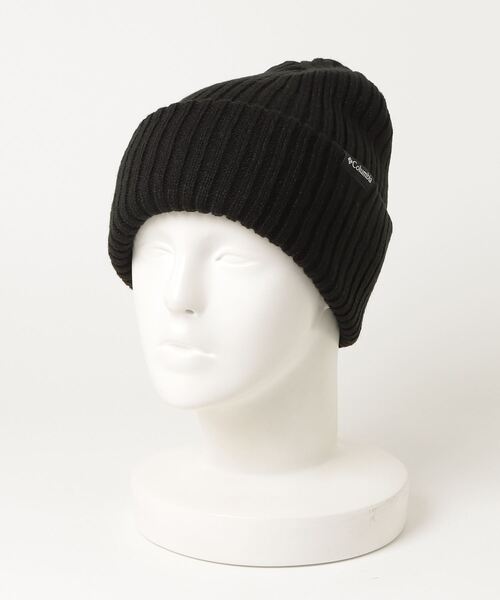 Columbia(コロンビア)の「コロンビア スプリットレンジルーズニットキャップ(ニットキャップ/ビーニー・メンズ・ブラック/ダークグレー・フリ-)」の2枚目の写真