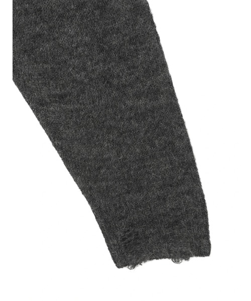 FELICITY（フェリシティ）の「Numbering Knit Tops（ニット/セーター・レディース・グレー/チャコール・2）」の7枚目の写真