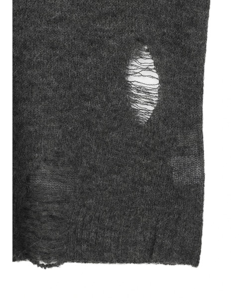 FELICITY（フェリシティ）の「Numbering Knit Tops（ニット/セーター・レディース・グレー/チャコール・2）」の6枚目の写真