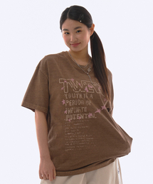 TRAVEL（トラベル）の「Star Heart Pigment Short Sleeve Tee Desert Farm（Tシャツ/カットソー）」