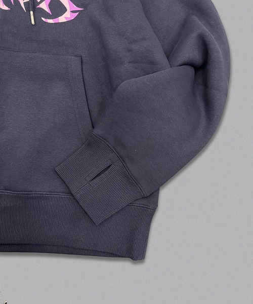 centimeter(センチメーター)の「Tribal logo fur zip hoodie(パーカー・メンズ・ネイビー/杢グレー/ブラック・SMALL/MEDIUM/LARGE)」の15枚目の写真