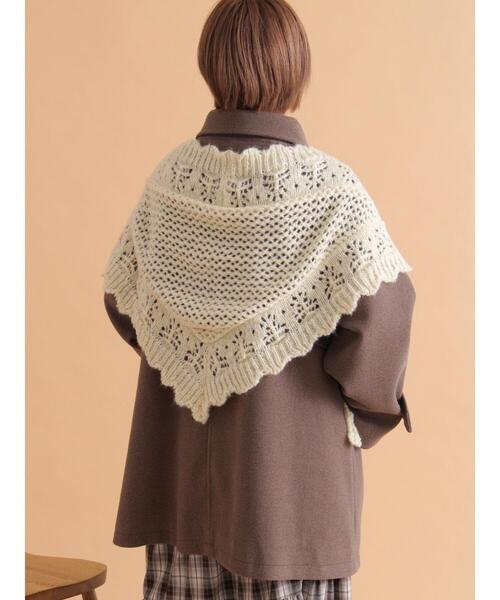 ehka sopo（エヘカソポ）の「ベルト付スタンドカラーコート（その他アウター・レディース・モカ/キナリ/チャコールグレー・F）」の13枚目の写真