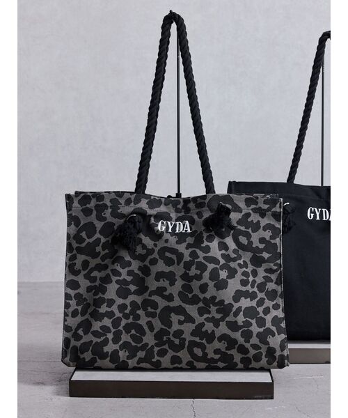 GYDA（ジェイダ）の「GYDAロープLトートBAG（トートバッグ・レディース・その他2/その他1/ブラック・FREE）」の3枚目の写真