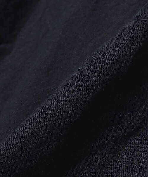 BEAMS F(ビームスエフ)の「リネン オープンカラーシャツ(シャツ/ブラウス・メンズ・ネイビー/ブラック・SMALL/X-LARGE/MEDIUM/LARGE)」の4枚目の写真