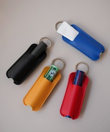 Sowel.（ソエル）の「【 Sowel. / ソエル 】 フェイクレザー リップホルダー (キーリング付き) #（キーホルダー）」
