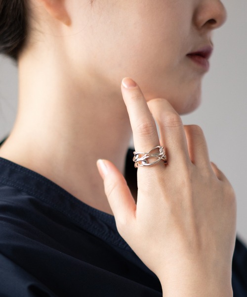 LAH（エルエーエイチ）の「リング（リング・レディース・シルバー・#11/#13/#15/#17）」の4枚目の写真