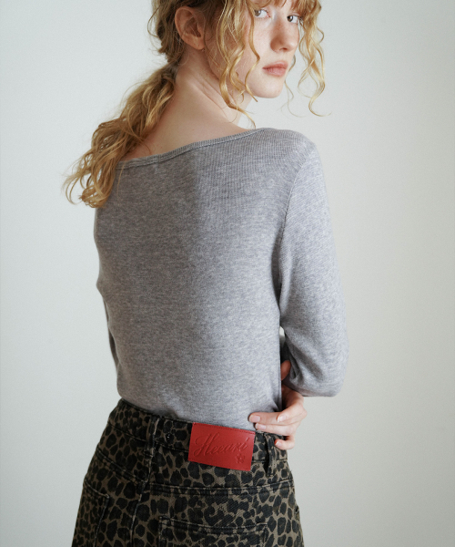 HEEARI（ヒアリー）の「サリークラシックワイドデニムパンツ_レオパード（デニムパンツ・レディース・その他・X-SMALL/SMALL/MEDIUM）」の5枚目の写真