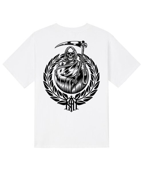 KAN6312(カン6312)の「KTW0197 デーモンハンター 半袖Tシャツ ホワイト(Tシャツ/カットソー・メンズ・その他・LARGE/MEDIUM/X-LARGE/SMALL)」の1枚目の写真