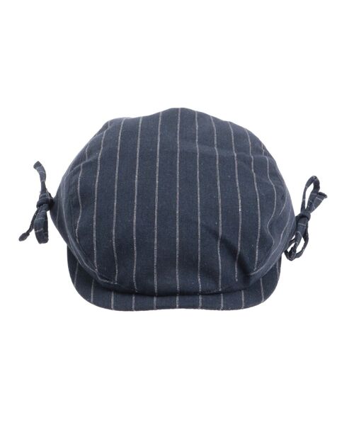 jouetie（ジュエティ）の「サイドリボンストライプハンチング（ハンチング/ベレー帽・レディース・ネイビー/グレー・FREE）」の10枚目の写真
