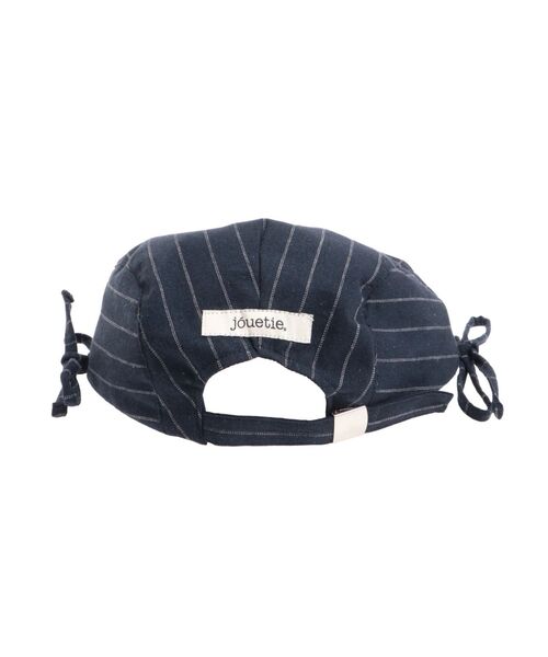 jouetie（ジュエティ）の「サイドリボンストライプハンチング（ハンチング/ベレー帽・レディース・ネイビー/グレー・FREE）」の13枚目の写真