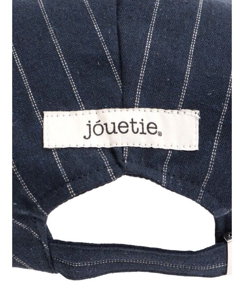 jouetie（ジュエティ）の「サイドリボンストライプハンチング（ハンチング/ベレー帽・レディース・ネイビー/グレー・FREE）」の14枚目の写真