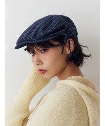 jouetie | サイドリボンストライプハンチング(ハンチング/ベレー帽)