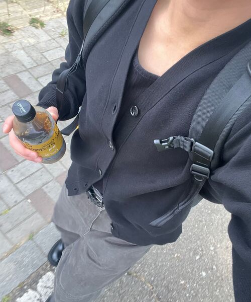 BOWLOW PRODUCT（バウロープロダクト）の「リブドロゴスリーブレス[ブラック]（Tシャツ/カットソー・メンズ・その他・MEDIUM/LARGE/X-LARGE）」の18枚目の写真