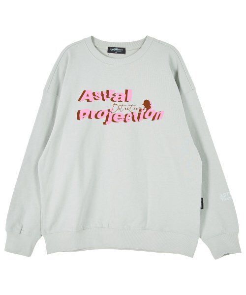 ASTRAL PROJECTION(アストラルプロジェクション)の「ディテクティブオーバーサイズドロップショルダーマンツーマン_ミント(スウェット・メンズ・その他・MEDIUM/LARGE/X-LARGE/XX-LARGE)」の2枚目の写真