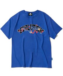 EVOLUTION VARSITY GRAPHIC Tシャツ - ブルー