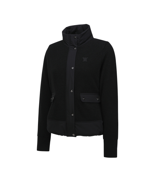 ANEW GOLF(アニューゴルフ)の「W KNIT HYBIRD DOWN JK_BK(ダウンジャケット/コート・レディース・その他・MEDIUM/LARGE/X-SMALL/SMALL)」の3枚目の写真
