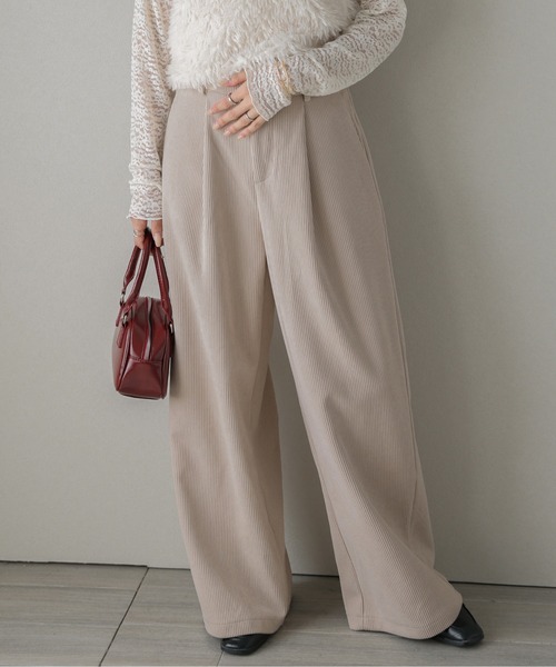 セール】コーデュロイワイドパンツ（その他パンツ）｜lesperance（レス