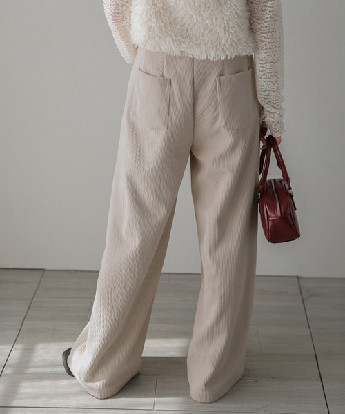 セール】コーデュロイワイドパンツ（その他パンツ）｜lesperance（レス
