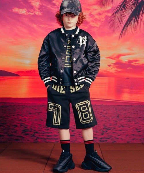 DIESEL KIDS(ディーゼルキッズ)の「DIESEL(ディーゼル)Kids & Junior ブランドロゴショートパンツ(その他パンツ・キッズ・ブラック/ベージュ・12Y/10Y/8Y/4Y/16Y/14Y/6Y)」の8枚目の写真