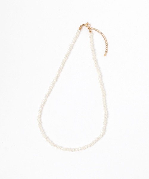GLOBAL WORK(グローバルワーク)の「ステンレスパール二連ネックレス/629938(ネックレス・レディース・ゴールド系その他2/ゴールド系その他3/ゴールド系その他/ゴールド・FREE)」の10枚目の写真