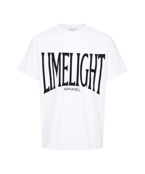 LIMELIGHT APPAREL(ライムライトアパレル)の「アパレルビッグロゴTシャツ(ホワイト/ブラック)(Tシャツ/カットソー・メンズ・その他・LARGE/MEDIUM/X-LARGE)」の1枚目の写真
