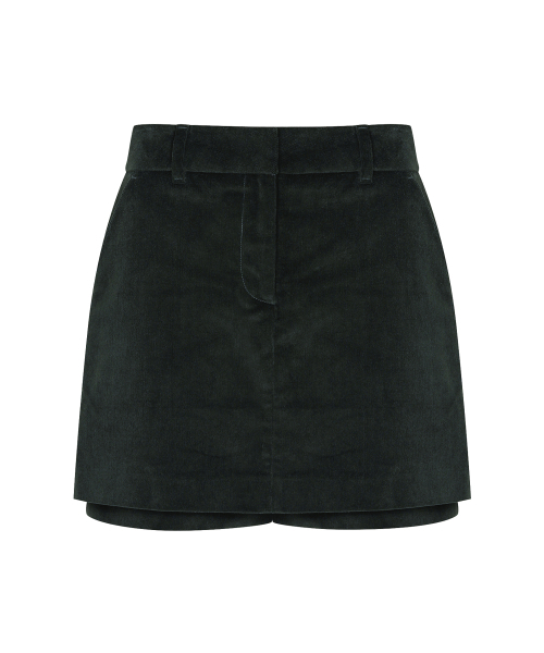 PLAYBOO(プレイブー)の「CORDUROY LAYERED SKIRT PANTS_Deep Green(スカート・レディース・その他・SMALL/MEDIUM)」の1枚目の写真
