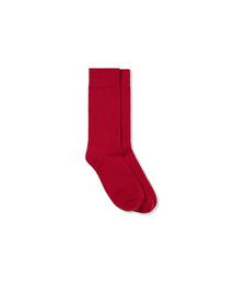 RISE&BELOW（ライズアンドビロー）の「アコーディオンクルーソックス TRUE RED（ソックス/靴下）」